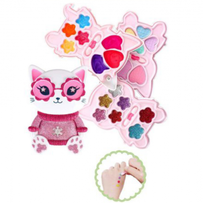 Set paleta de machiaj pentru copii, model Pisicuta [4]