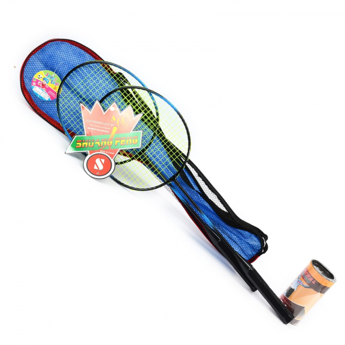 Set 2 rachete badminton cu fluturasi, D662 [1]