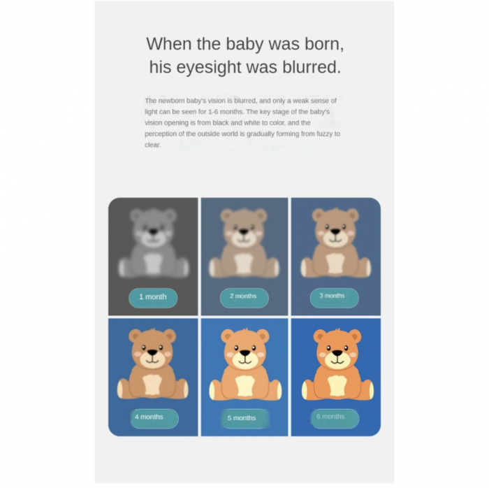 Set 20 carduri flash STEM alb-negru-rosu, de stimulare vizuala pentru bebelusi 3-6 luni [7]