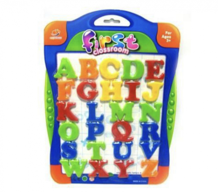 Set 26 litere mari magnetice, din plastic, 4 cm [2]