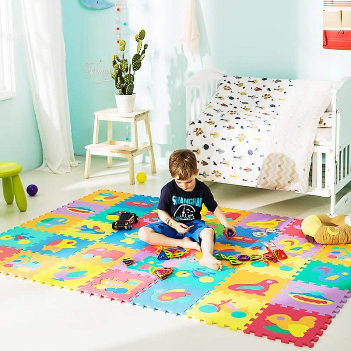 Set 30 Piese Covor Puzzle Din Burete EVA [14]