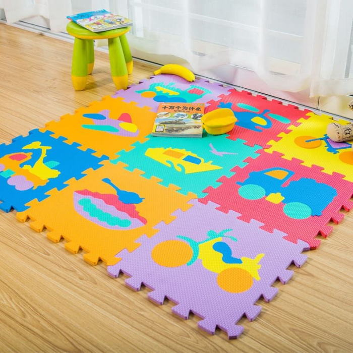 Set 27 Piese Covor Puzzle Din Burete EVA, gros [13]