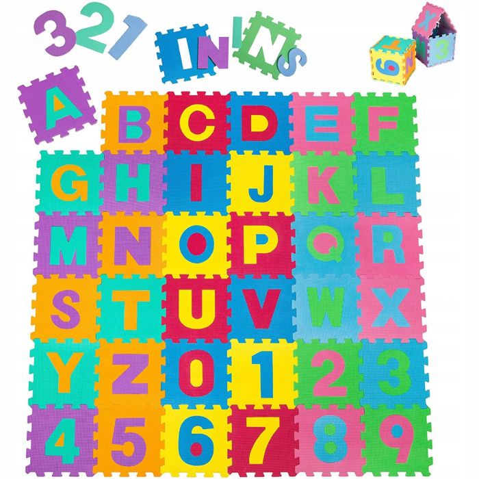 Set 30 Piese Covor Puzzle Din Burete EVA [15]