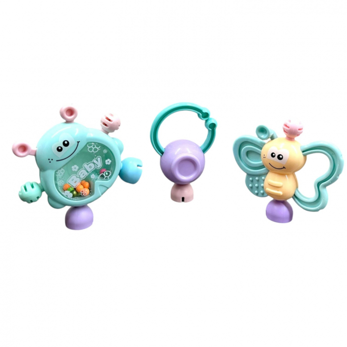 Set 4 Jucarii Detasabile pentru Patut si carucior [2]