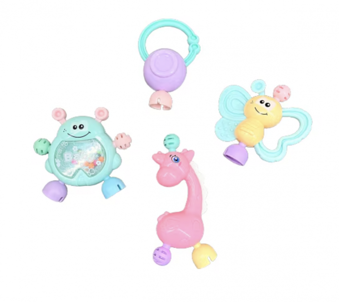 Set 4 Jucarii Detasabile pentru Patut si carucior [5]