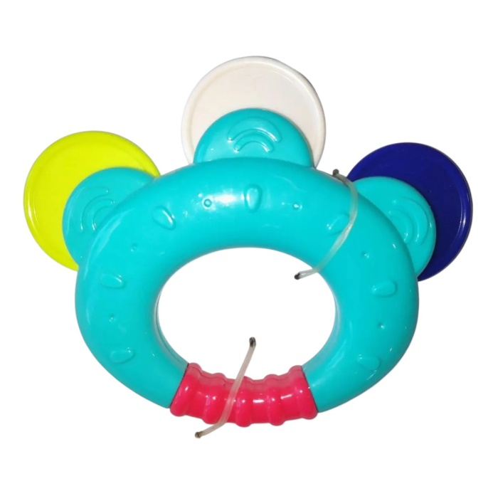 Set 5 zornaitoare colorate pentru bebelusi, forme diverse, sigure si usoare, 0 luni+ [5]