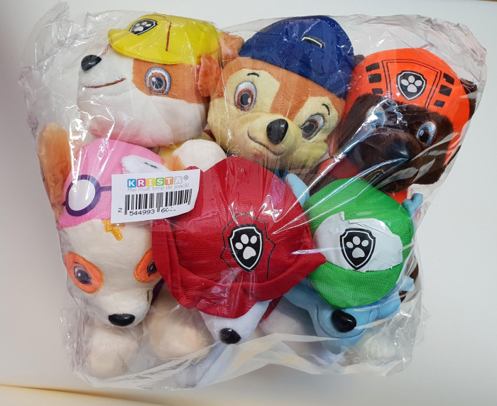 Set 6 catei Paw Patrol Patrula Catelusilor din plus [7]