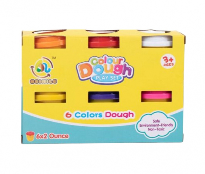 Set 6 tuburi plastilina Colour Dough [2]