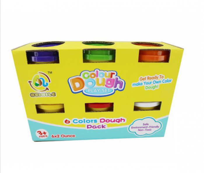 Set 6 tuburi plastilina Colour Dough [3]