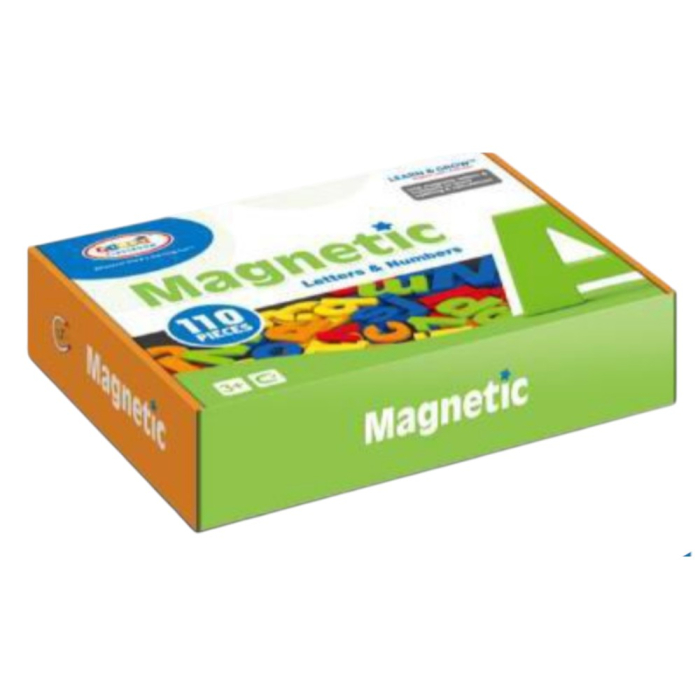 Set 110 piese magnetice, litere si numere, pentru invatare si joaca, 3 ani+ [2]