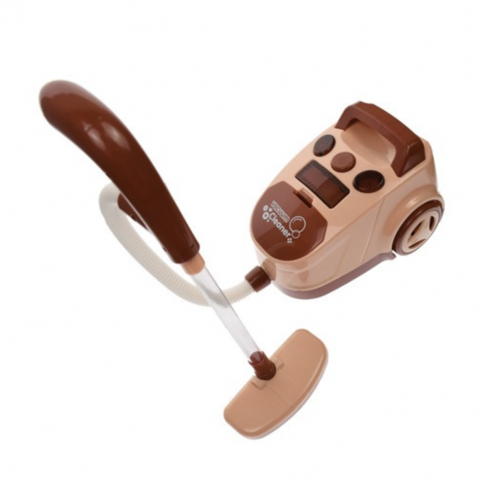 Set Aspirator de jucarie cu pulverizator, crem cu maro [4]