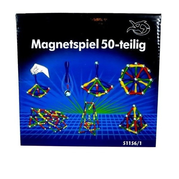 Set constructie Magnetic 50 piese Magnetspiel [2]