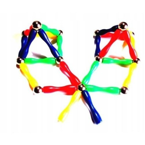 Set constructie Magnetic 50 piese Magnetspiel [4]
