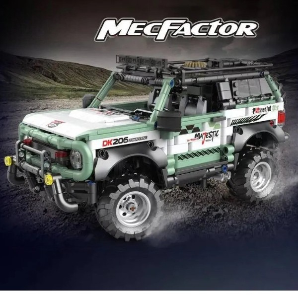 Set constructie masina off-road 4x4 expeditie DK206, 1264 piese, directie HOG, 6 ani+ [6]