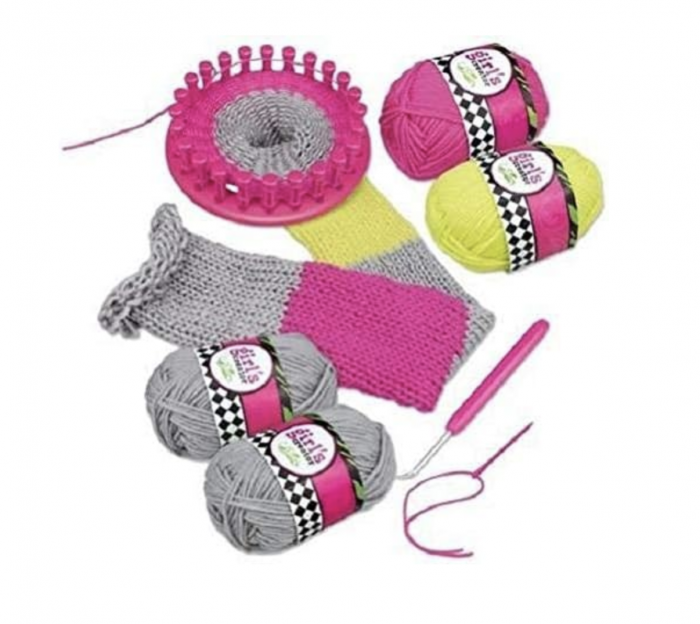 Set creatie de tricotat, cu aparat gherghef circular [3]