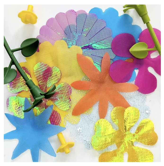 Joc de creatie floral Fabrica de flori cu 189 piese, set creativ DIY pentru copii [4]