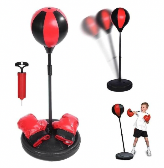 Set de box pentru copii cu para box, manusi si cheie, 80 - 105 cm