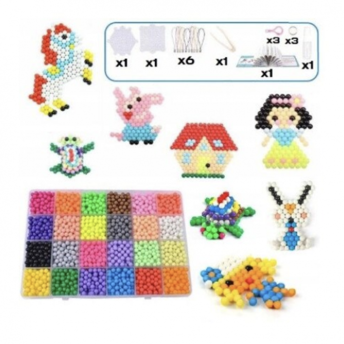 Set de creatie handmade cu 2200 margele magice Water Mist [12]