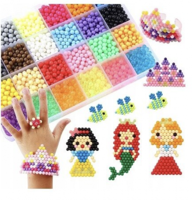 Set de creatie handmade cu 2200 margele magice Water Mist [5]