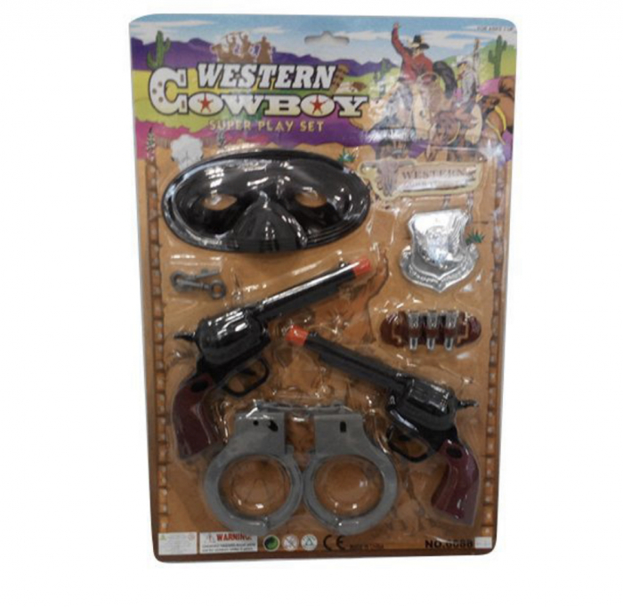 Set de joaca Cowboy cu accesorii