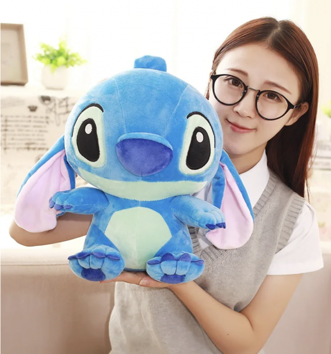 Set doua mascote din plus Stitch si Angel 45 cm [7]