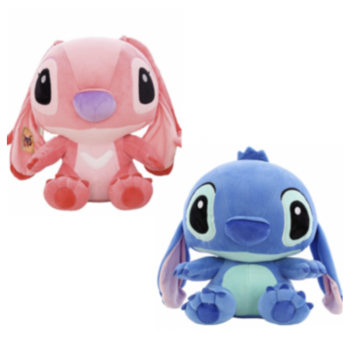 Set doua mascote din plus Stitch si Angel 65 cm [4]