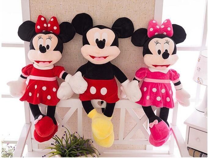 Set doua mascote Mickey si Minnie Mouse 50 Cm [1]