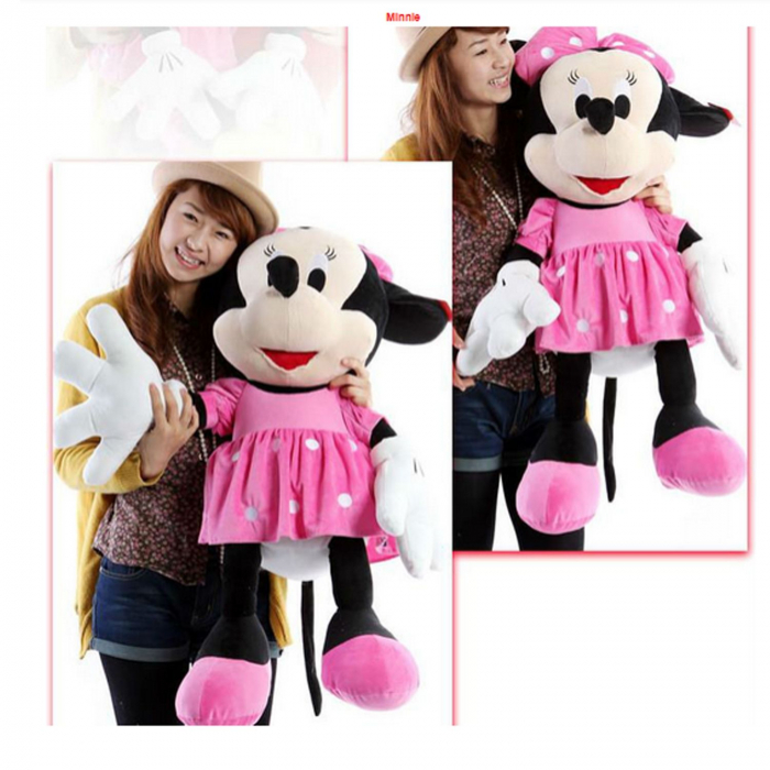Set doua mascote Mickey si Minnie Mouse Din Plus 100 Cm [12]