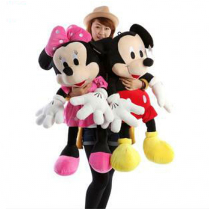 Set doua mascote Mickey si Minnie Mouse Din Plus 100 Cm [1]