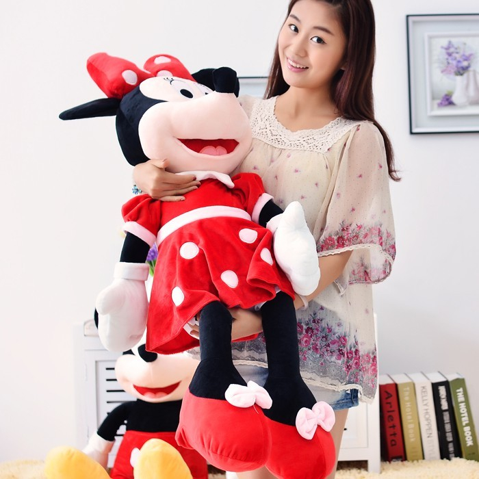 Set doua mascote Mickey si Minnie Mouse Din Plus 100 Cm [6]