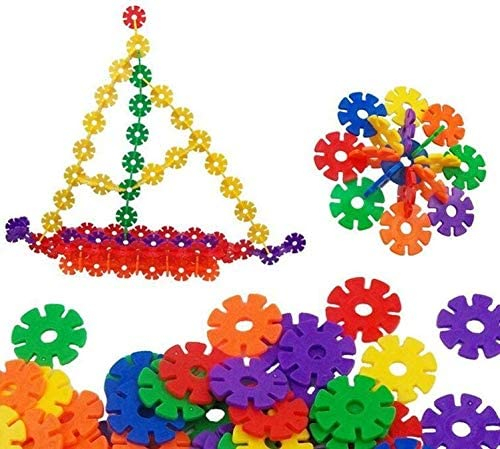 Set educational STEM de constructie cu discuri, 78 piese [3]