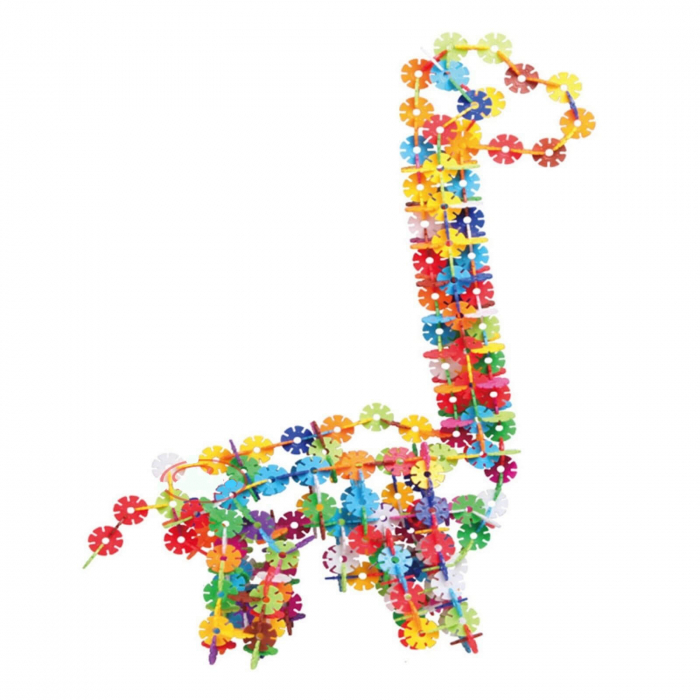 Set educational STEM de constructie cu discuri, 78 piese [7]