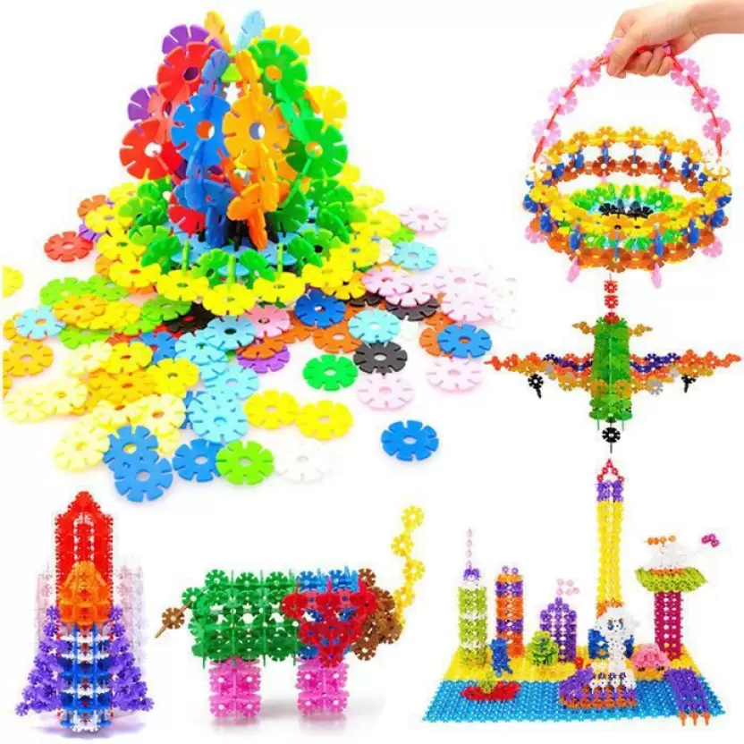 Set educational STEM de constructie cu discuri, 78 piese [9]