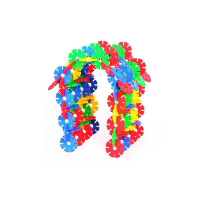 Set educational STEM de constructie cu discuri, 78 piese [6]