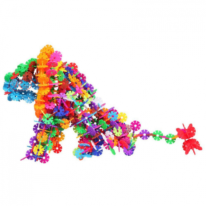 Set educational STEM de constructie cu discuri, 78 piese [2]
