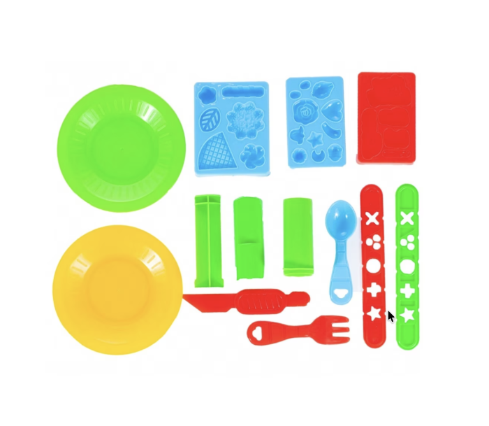 Set Plastilina cu Aparat, 6 borcanele Junior Icecream cu Accesorii [7]