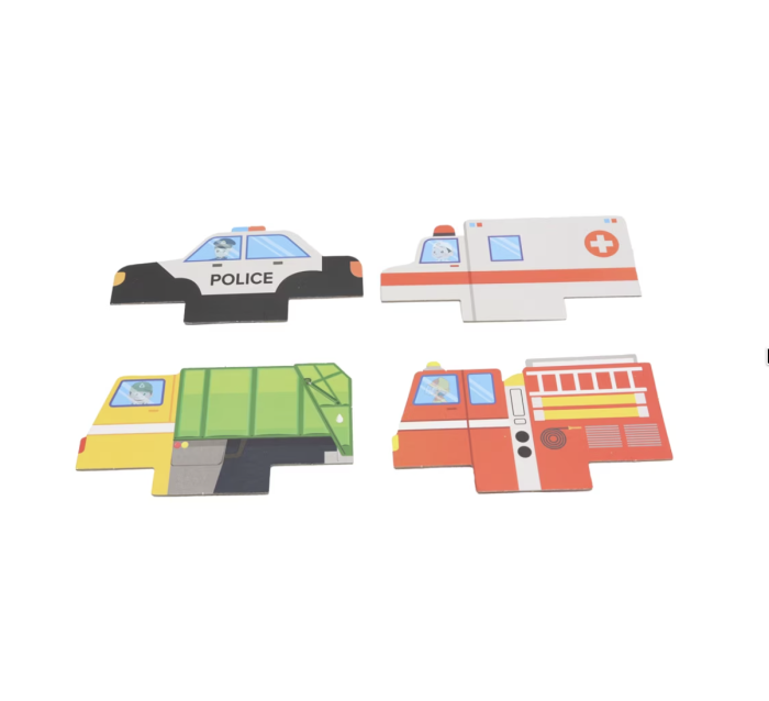 Set Joc de Constructie Vehicule DIY cu Piese si Suruburi, 30 piese [4]