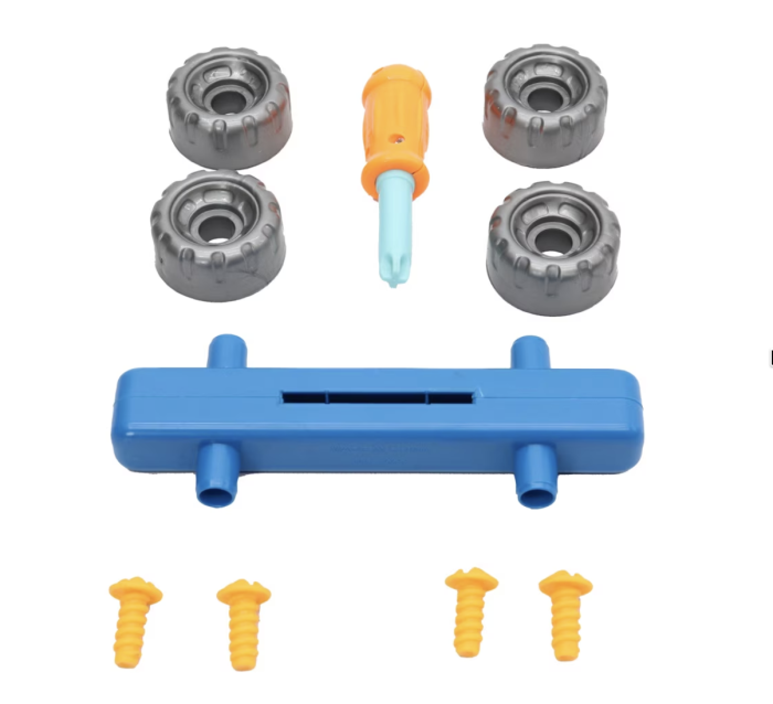 Set Joc de Constructie Vehicule DIY cu Piese si Suruburi, 30 piese [5]