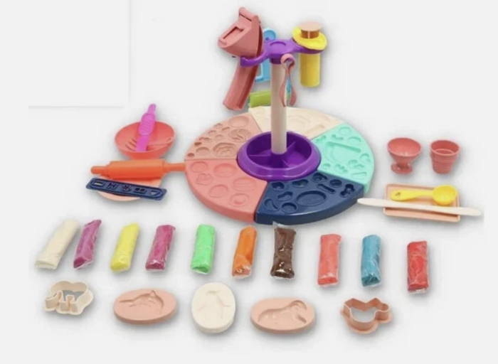 Set Mare Bucatarie cu Plastilina si Forme – Modelaj Creativ pentru Copii [5]