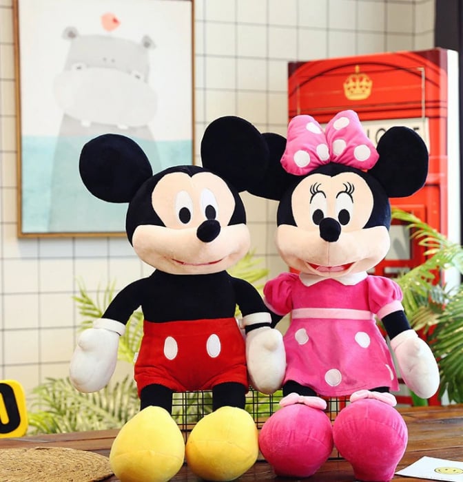 Set Mickey si Minnie Mouse Din Plus 75 Cm [2]