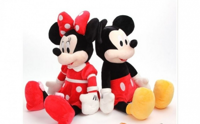 Set Mickey si Minnie Mouse Din Plus 75 Cm [1]
