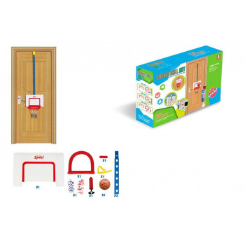 Set minge si cos de baschet cu inaltime reglabila [4]