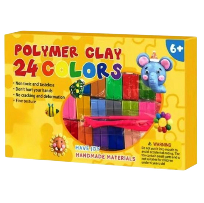 Set Plastilina Colorata pentru Modelaj ,   24 Culori si Accesorii