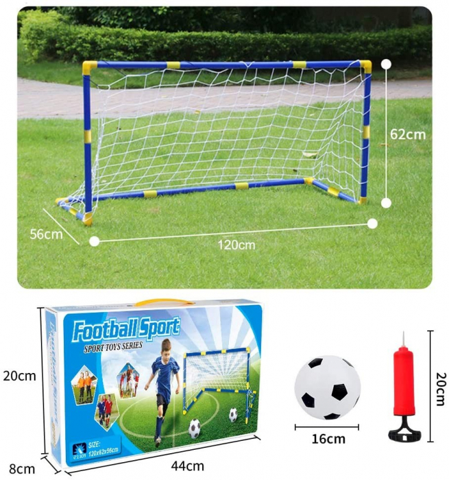 Set poarta de fotbal 120 cm, DQ-120 [6]