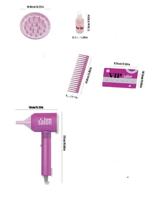Set Salon Deluxe Styling cu 7 Accesorii [4]