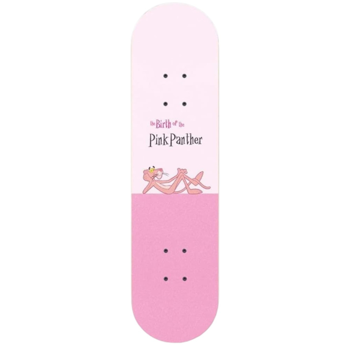 Skateboard pentru Copii, din Lemn, roti lcu lumini, 80 cm - Pink Panther [3]
