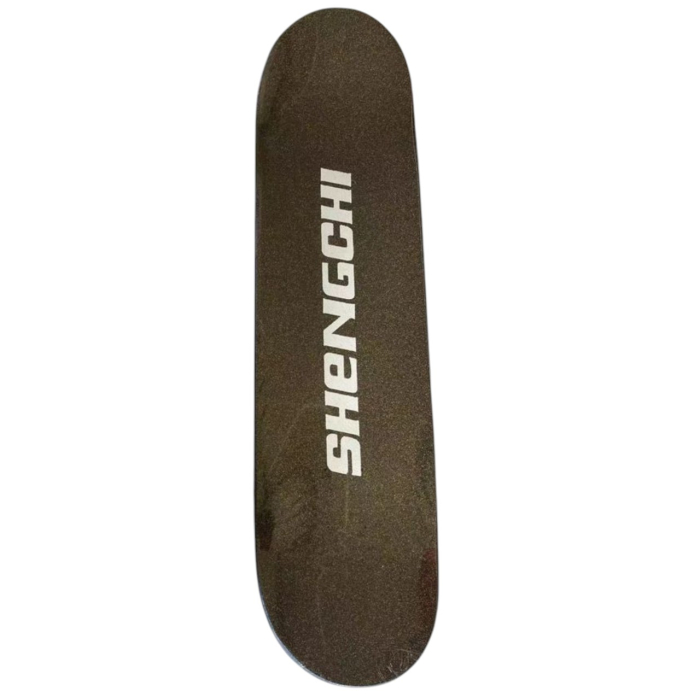 Skateboard pentru Copii, din Lemn, cu roti luminoase, 80 cm - Rocket Off Negru [4]