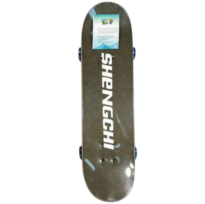 Skateboard pentru Copii, din Lemn, cu roti luminoase, 80 cm - Space [4]