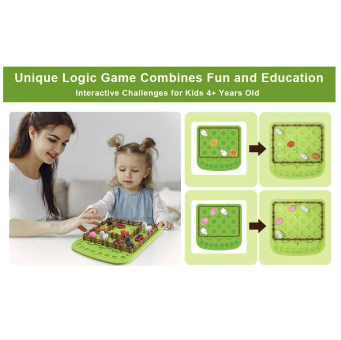 Smart Farmer - joc de logica cu animale de ferma, 60 provocari, limba romana [3]