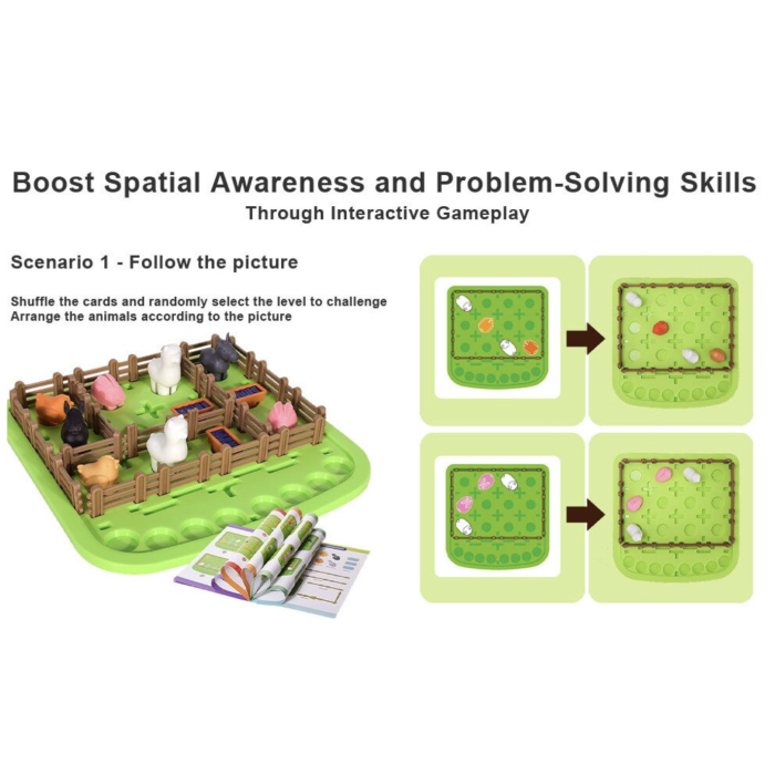 Smart Farmer - joc de logica cu animale de ferma, 60 provocari, limba romana [5]